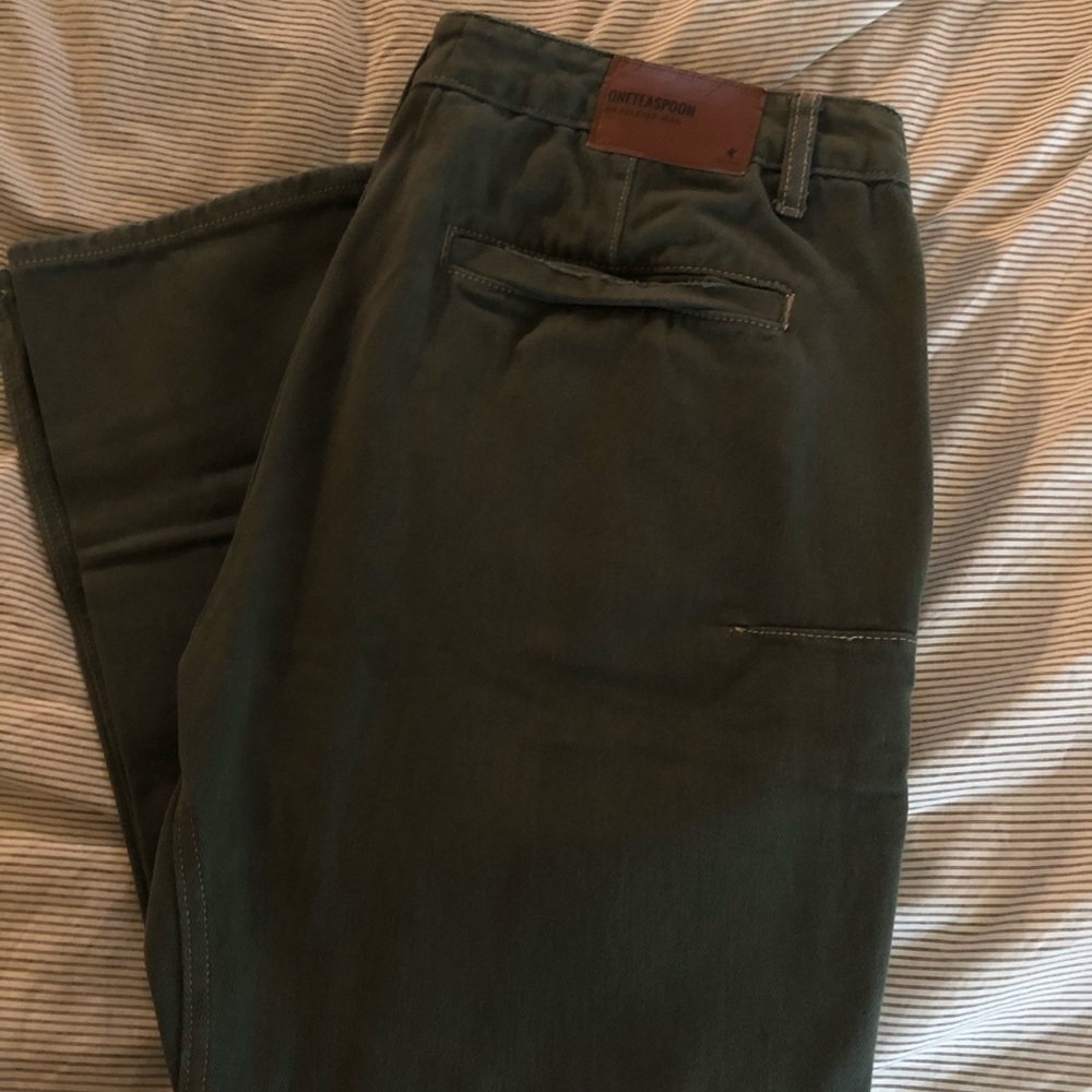 ONE TEASPOON FRENCH KHAKI  LOOSE TAPERED JEAN